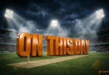 On This Day in Cricket History – 9 January