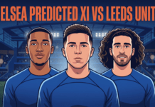 Palmer Starts – 4-2-3-1 Chelsea XI to run riot on Leeds United defence