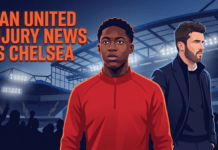 Carrick provides big injury update on Red Devils star ahead of Chelsea clash