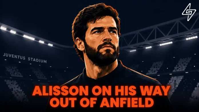 Alisson-on-his-way-out-of-Anfield Liverpool