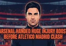 Arsenal handed huge injury boost before Atletico Madrid clash Arsenal