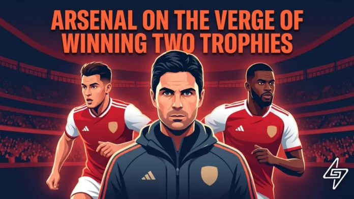 Arsenal on the verge of winning two trophies