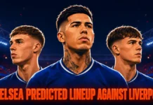 Fernández Starts | 4-2-3-1 Chelsea XI to win three points against Liverpool