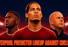 Wirtz Starts | 4-4-2 Liverpool Lineup to run riot on Chelsea’s defence
