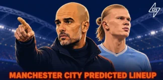 Manchester City predicted lineup against Chelsea