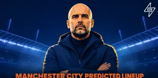 Manchester City predicted lineup