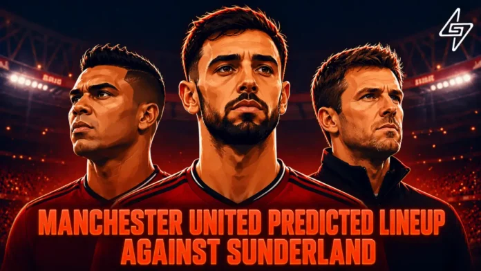 Manchester United Predicted Lineup Against Sunderland Manchester United