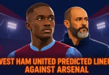 Bowen Starts | 4-4-1-1 West Ham United XI to spoil Arsenal’s Premier League trophy run West Ham