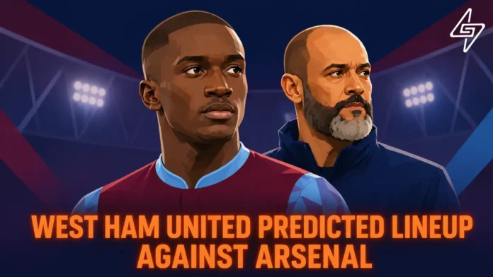 West Ham United Predicted Lineup Against Arsenal West Ham