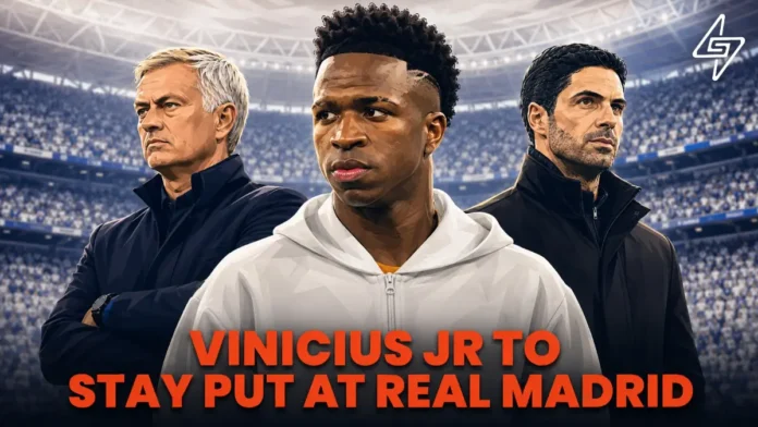 Vinicius Jr to stay put at Real Madrid