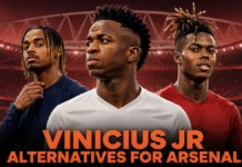 2 Vinicius Jr alternatives Arsenal can sign in this transfer window
