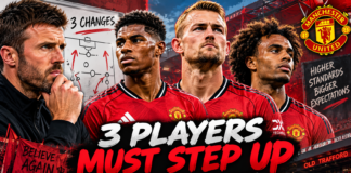 Manchester United: 3 players who must step up before the 2026/27 season steps away