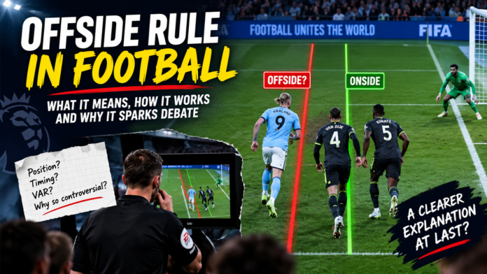 Offside rule in football: How does Law 11 really work?
