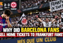 Why did Barcelona fans sell home tickets to Frankfurt fans in the Europa League? Why did Barcelona fans sell home tickets to Frankfurt fans in the Europa League?