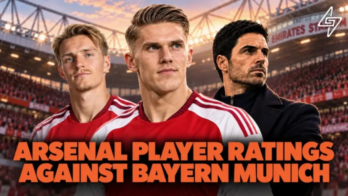 Arsenal Player Ratings Vs Bayern Munich