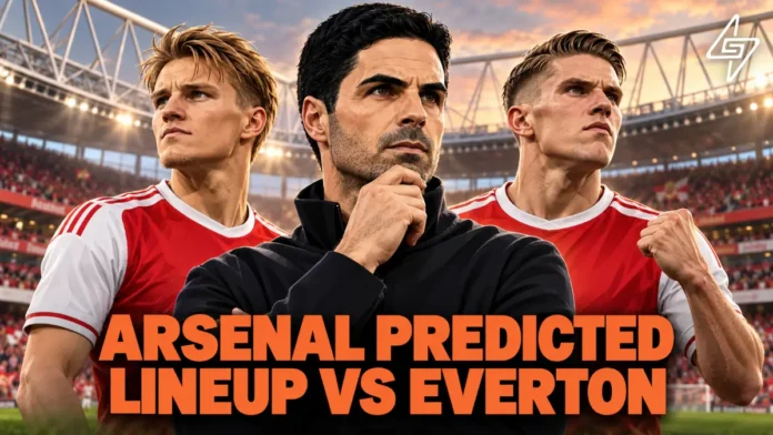 Arsenal Predicted Lineup Vs Everton