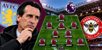 Aston Villa predicted XI vs Brentford: Emery's Big Call
