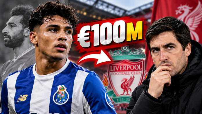 €100M Porto Star to Liverpool_ Liverpool transfer news: Reds eye €100m winger as Salah successor in 2027