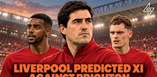 Liverpool Predicted Lineup Vs Brighton