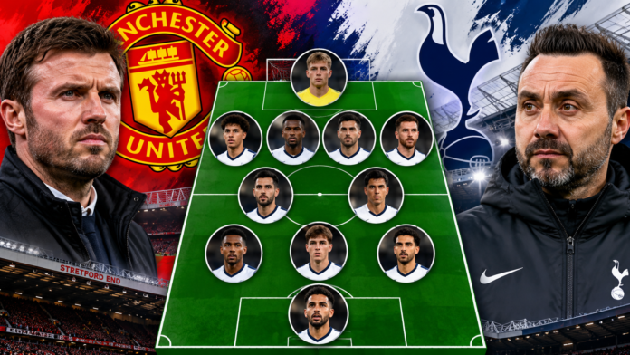 Tottenham Hotspur predicted XI vs Manchester United