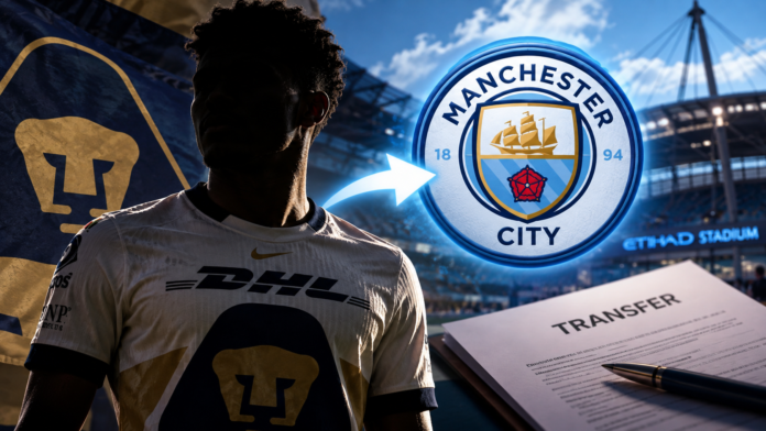 Pumas Star Linked to Manchester City Man City transfer news