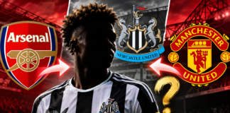 Arsenal and Manchester United eye £43m winger in January